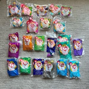 Ty Beanie Babies from McDonalds 1996 and 1998